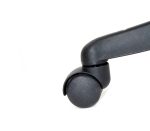 Low Back Chair Grey & Blue Colour Bifma Standard With Chrome Base- 066-S - Image 7