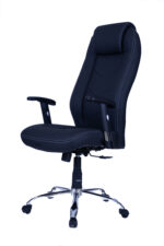 Safar Highback Executive Office Chair – Ergonomic High Back Chair UAE | Flamingo Furniture