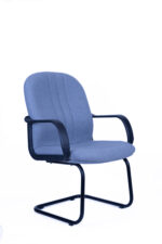 Gina Visitor Chair – Premium Reception & Guest Office Chair UAE | Flamingo Furniture